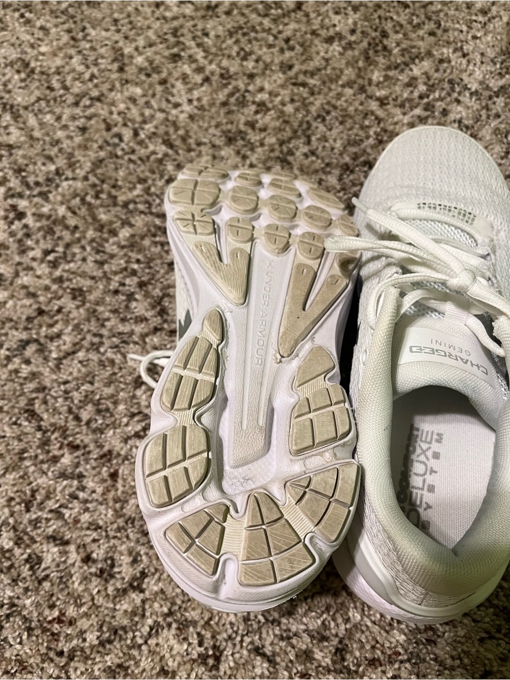 Women’s Under Armour Gemini Charged Athletic Shoes - Picture 4 of 7